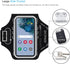 JEMACHE Armband for Samsung Galaxy S25 S24 S23 S22 S21 Ultra/Plus/FE, Gym Running Workouts Arm Band with Earbuds Holder (Black)...