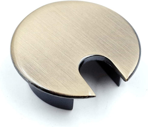 Jetland Desk Grommet for Wire Organizer - Bronze, Fits 1.4" Hole, GBZ35, 2-Pack...