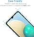 HPTech (2 Pack) Designed for Samsung Galaxy A02s / Galaxy A02 Tempered Glass Screen Protector, Touch Sensitive, Easy to Install, Anti Scratch, Cas...