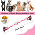Dog Rope Toys, 3 Knots Chew Rope Toy for Small, Medium and Large Dogs, Natural Cotton Dog Pull Rope for Tug of War and Teeth Cleaning (Pink)...