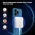 Wireless Charger 3 in 1,Foldable Charging Station,Magnetic Wireless Charging Pad Compatible with iPhone 15/14/13/12 Pro Max Plus,Apple Watch,AirPo...