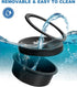 No Spill Water Bowl for Dogs, Slow Drinking Dog Water Dish No Spilling, Messy Splash or Drip, Fits into Elevated Pet Feeder, 30oz Slobber Stopper ...