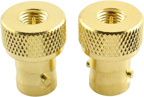 DHT Electronics 2pcs RF coaxial coax adapter SMA male to BNC female goldplated...