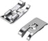 3pcs Sewing Machine Presser Foot Set of 1/4 inch Quilting Patchwork Presser Foot, Stitch in Ditch Foot and Overcast Presser Foot for Most Low Shan...