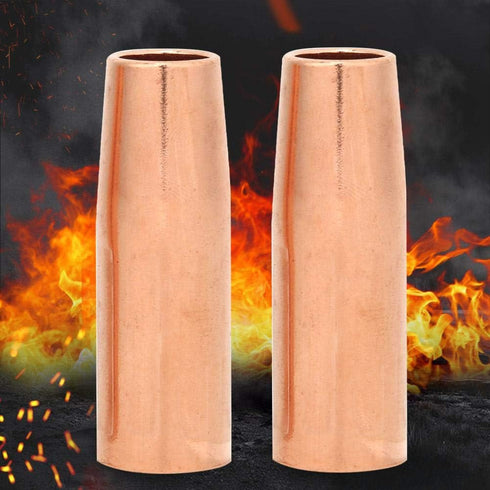 2pcs MIG Welding Gun Nozzle 21-37 3/8inch,Copper MIG Welding Nozzle Consumables,for 100L Tweco Mini/#1 Welding Nozzle...