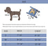 Dog Backpack Harness with Leash Pet Self Carrier Adjustable Travel Hiking Walking Harness Backpack for Small Dogs & Cats (Blue, M)...