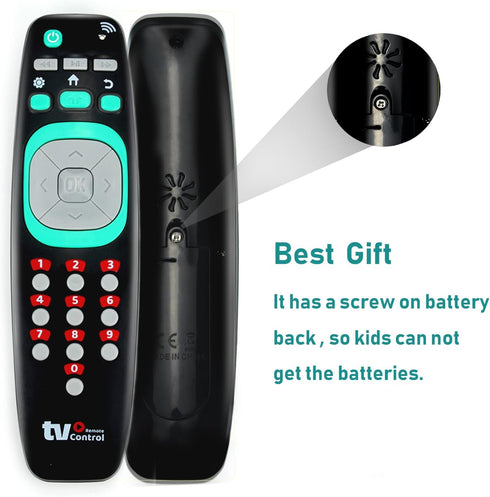 Baby Remote Control Toy, TV Remote Control Toy, Musical Toys with Lights and Sounds for Toddlers Babies 12 36 Months...
