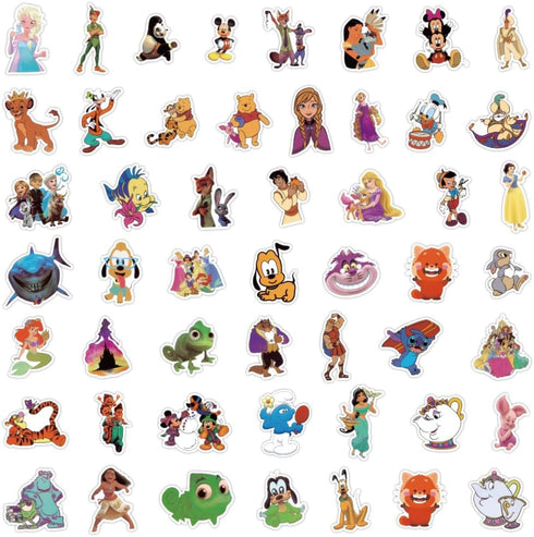 200 Pieces Cute Cartoon Stickers Pack for Suitcase Skateboard Laptop Computer Water Bottles Car Teens Boys Girls Decal Waterproof Vinyl Sticker...