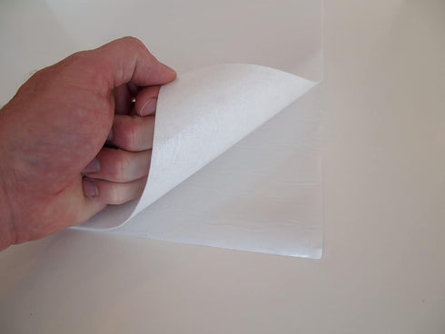 Playfully Ever After 9x12 inch Sticky Acrylic Felt 20 Sheet Pack (White)...
