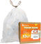 Drawstring Trash Bags 100 count?13 Gallon Extra Strong Tall Garbage Bags for Kitchen,Office,Bedroom Waste Bin, Portable Strong Rubbish Bags,Wasteb...