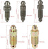 10Pcs M6x1mm M7x1mm M8x1.25mm M10x1mm M10x1.25mm Banjo Bolt Bleeder Screw with Cap for Motorcycle Brake Master Cylinder...