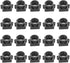 20 Pieces M12 20MM Hole Spacing Interface Plastic CCTV Security Camera Lens Holder Board Lens Holder Board Module Lens Mount Connector, Black...