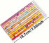 100 pieces Happy Birthday Pencils Colorful Printed Birthday Pencils With Top Erasers Perfect For Teachers Classrooms Reward Birthday Party Kids Gi...