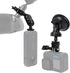 PellKing Dash GoPro Mount Rear View Mirror Holder Suction Cup Kit with Compatible with Insta360 X4/X3,One R,Rs,GoPro 11,10,9,8,7,6,5 etc and Other...