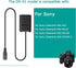 USB Cable AC-LS5 Drop voltage cable 5V-4.2V Camera Adapter + DK-X1 DC Coupler NP-BX1 NPBX1 Dummy Battery for Sony DSC-RX1 DSC RX100 RX1R...
