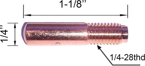 Mig Welding Gun Accessory .030" Kit for Miller Millermatic M-10,M-15 and Hobart H-9 H-10:20pcs Contact Tips 000-067 0.030"+2pcs gas nozzles 169-71...