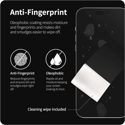 PATCHWORKS ITG Pro Plus Designed for iPhone 14 Pro (6.1 inch) (2022) Crystal Clear Screen Protector Case Friendly Tempered Asahi Glass from Japan ...