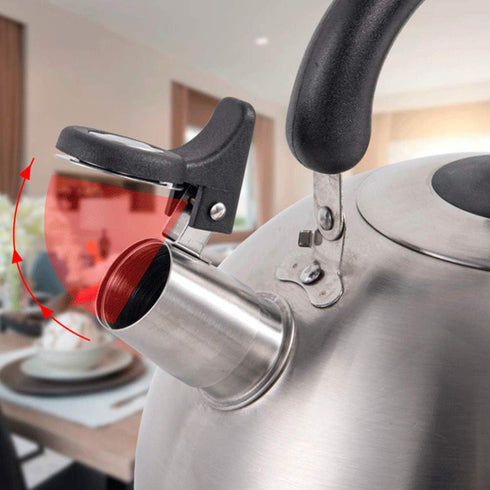 DOITOOL Tea Kettle Whistle Replacement Stainless Steel Teapot Spout Tip Water Boiling Kettle Nozzle Stovetop Teapot Warning Accessory for Kitchen ...