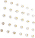 500 Pcs Acrylic Alphabet Letter Beads Gold On White Name Bracelets for Jewelry Making (goldonwhite) (goldonwhite)...