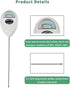 Soil Moisture Meter, 2 Pack Soil Moisture Monitor for House Plants, Soil Hygrometer Moisture Sensor for Indoor & Outdoor, Garden, Farm, Lawn Plant...