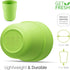 GET FRESH PLA Kids Cups Set – 4-Pack Melamine-Free Dinner Cups for Kids and Toddlers – Microwave Safe Stackable BPA-Free PLA Childrens Dinnerware ...