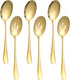 6 Pieces Serving Spoons Set, 8.7 Inch Serving Spoon, Includes 3 Serving Spoons and 3 Slotted Spoons, Stainless Steel Buffet Banquet Spoons, Large ...