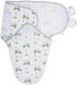Baby Swaddles, 100% Organic Cotton Swaddles for Newborns Boys and Girls, 0-3 Months Baby Swaddle Sacks with Easy Change Zipper, Velcro Swaddle Neu...