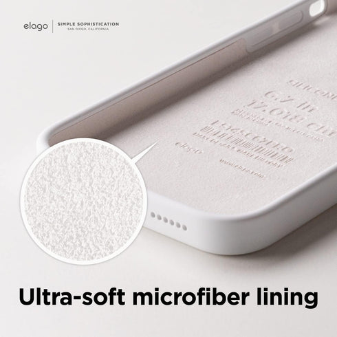 elago Compatible with iPhone 14 Pro Max Case, Liquid Silicone Case, Full Body Protective Cover, Shockproof, Slim Phone Case, Anti-Scratch Soft Mic...