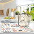 Kitchen Products Dish Drying Mat for Kitchen Counter 18" x 16" inch - Absorbent Reversible Microfiber Dish Mat, Heat Resistant Drying Pad Dish Dra...