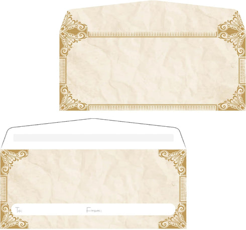 Money Envelopes for Cash Gifts, Fancy Decorative Cash Stuffing Envelopes for Birthday Graduations Budgeting Eid Mubarak Weddings, 7x3 IN, 90 Packs...