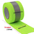 JINBING Silver Sew On Reflective Tape for Clothing Safety Fabric Webbing Trim Strip Green 2" x 33ft...