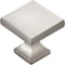 Home Expert 5 Pack Cabinet Knobs Kitchen Cabinet Knobs Silver Knobs for Dresser Drawers Brushed Kitchen Hardware for Cabinets Square Drawer Pulls...
