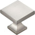 Home Expert 5 Pack Cabinet Knobs Kitchen Cabinet Knobs Silver Knobs for Dresser Drawers Brushed Kitchen Hardware for Cabinets Square Drawer Pulls...