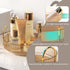 Rotating Makeup Organizer for Vanity, Spinning Cosmetics Storage for Bathroom Countertop, Skincare Holder Rack for Facial Cream, Perfume, Lotion, ...