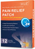 WILD+ Back Pain Patches Large - 12 Patches, Maximum Strength | Fast Acting | Long Lasting | Knee Patches for Pain Relief Back Pain, Shoulder Pain,...