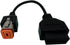 6 Pin to 16 Pin OBDII Adapter for Harley Davidson Motorcycles...