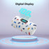 Small Portable Charger for iPhone,5000mAh Colorful Mini Power Bank,PD Fast Charging Portable Phone Charger,LCD Display Cute Battery Pack Compatibl...