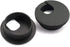 HJ Garden 2pcs 2 inch Desk Wire Cord Cable Grommets Hole Cover for Office PC Desk Cable Cord Organizer Plastic Cover Black...