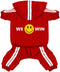 Cute Dog Hoodie Tracksuit Sweater Coat Jacket Winter Pajamas Clothes Clothing Jumpsuit 4-Legs Red for Cat Puppy Small Medium Big All Type Dogs (6X...