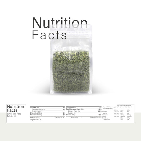 Saffronia Dried Fenugreek Leaves, Vegan Friendly Kasoori Methi, Carefully Packaged In Resealable Bag, Ideal for Mexican, Indian, Mediterranean and...