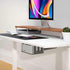 IFCASE Aluminum Under Desk Stand Mount for Mac Studio M2 M1 Max, Ultra with Anti-Scratch Pad (Black)...