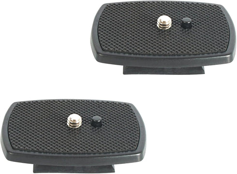 FEICHAO 2 Pack Quick Release Plate Camera Tripod Adapter Compatible with Amazon Basics 60" Tripod, VCT668 ST666 690 (1.69 * 1.69Inch/43 * 43mm)...