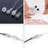 30cm 8-Tube Falling Rain Meteor Shower Christmas Lights - Blue Outdoor Icicle Dripping Shooting Star Lights...