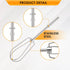Hand Mixer Beaters that works with KitchenAid KHM5APWH7...