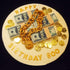 Edible 100 Dollar Bills Wafer Paper Cake Decorating Hundred Bill Edible Money Cake Topper (20 Green)...