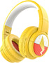 Kids Bluetooth Headphones, Wireless Headphones with Microphone, 74/85/94dB Volume Limited, 80H Playtime, Foldable Over Ear Headphones for School, ...