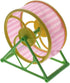 Hamster Exercise Wheel, Silent Running Wheel with Stand for Hamsters, Gerbils, Mice and Other Small Pets, Hamster Wheel Cage (Random Color, 1 PC)...
