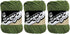 Bulk Buy: Lily Sugar 'n Cream Solids 100% Cotton Yarn (3-Pack) (Sage Green #0084)......