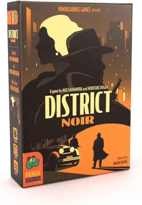 Pandasaurus Games District Noir Card Game | Crime Themed Bluffing and Set Collection Strategy Game | Fun Family Game for Kids and Adults | Ages 10...