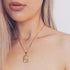 Glimmerst Initial Pendant Necklace 18K Gold Plated Stainless Steel Letter Necklace Personalizd Name Necklace for Women...